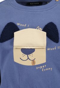 Blue Seven DOG - Felpa - blau