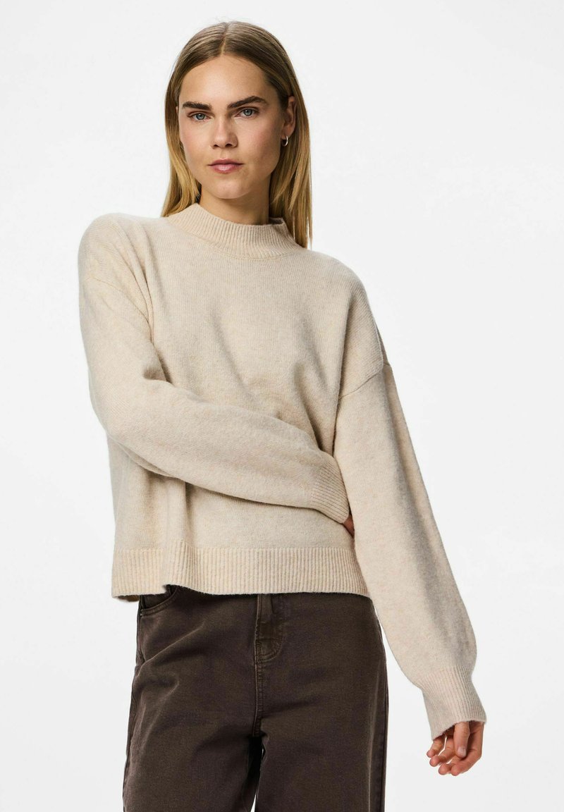 Pieces PCMALOU LS  - Vesta - silver gray