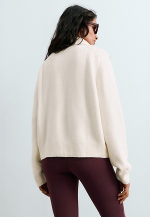 OYSHO, Gilet - pale ecru