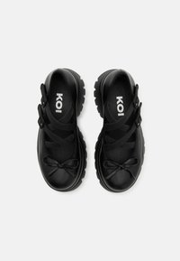 Koi Footwear MARGOT MONSTER PLATFORM MARY JANE - Saltos plataforma - black