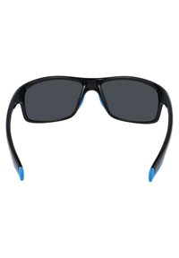 Columbia BURR - Occhiali da sole - shiny black/blue blue mirror