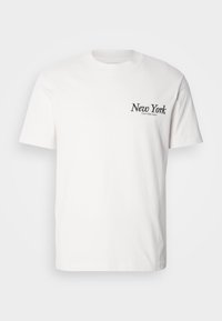 NEW YORK SCRIPT TEE - T-shirt print - ivory