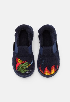 LITTLE FIREMAN - First shoes - dunkelblau