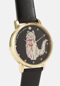kate spade new york Horloge - black/gold-coloured