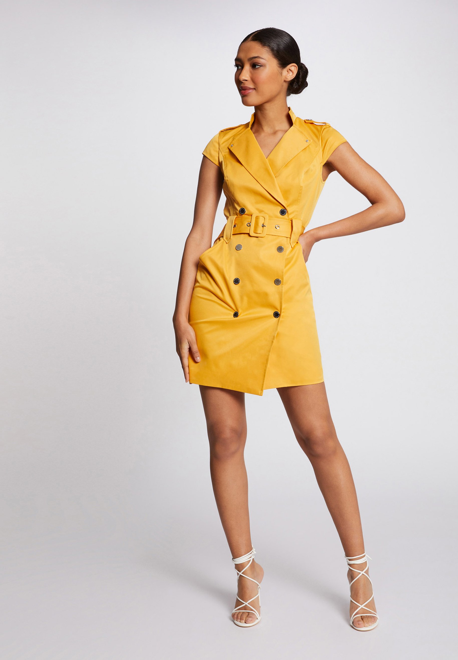 robe morgan jaune
