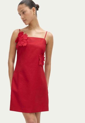 Marks & Spencer, FLORAL APPLIQUÉ MINI SHIFT DRESS. - Cocktailkjole / festkjole - red