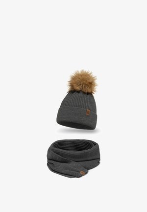 Vivisence SET - Huivi - dark grey