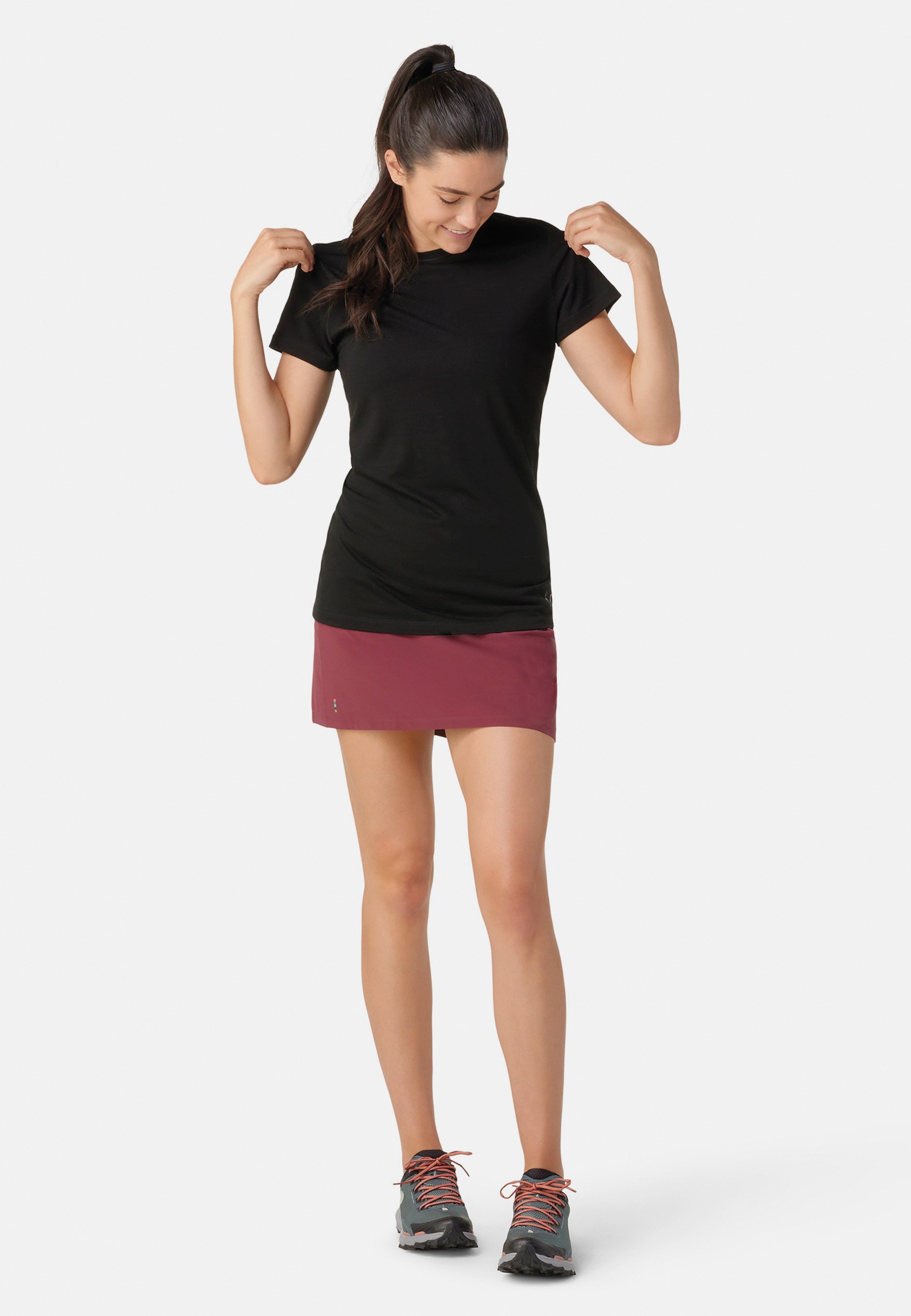 Central Vacuum Parts Smartwool Women's Short Sleeve Swing Top
