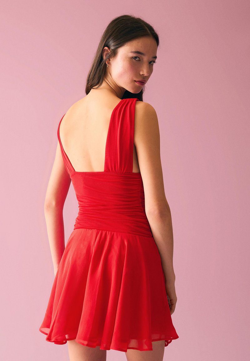 Bershka Day dress - red - Zalando