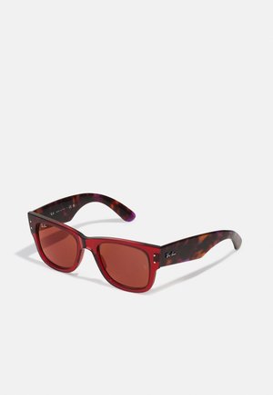 MEGA WAYFARER UNISEX - Sonnenbrille - transparent pink