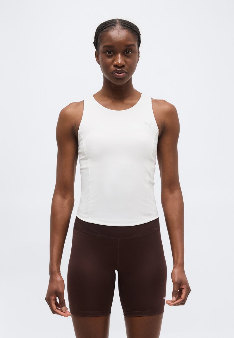 Puma SUNDAY BLISS TRAINING TWIST TANK - Top - white