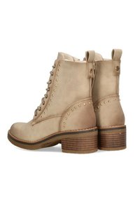 ETIKA Botines con cordones - beige