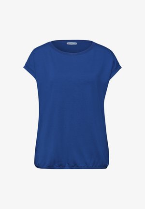 Street One, T-SHIRT MIT BOATNECK UND DEKO-TAPE - Camiseta básica - amparo blue
