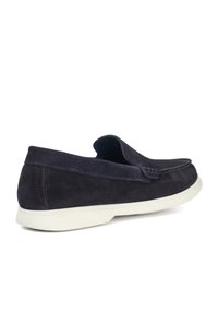 Dune London WIDE FIT BUFTON - Slip-ons - navy