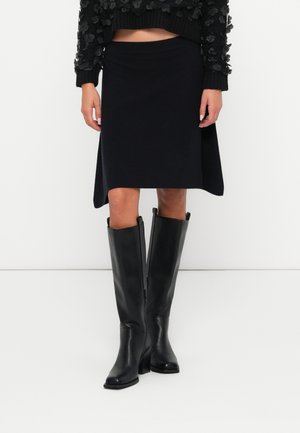 VIAMARIA SHORT SKIRT - Mini sijonas - black