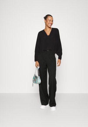 JDY JDYSYLVIA LONG - Μπλούζα - black