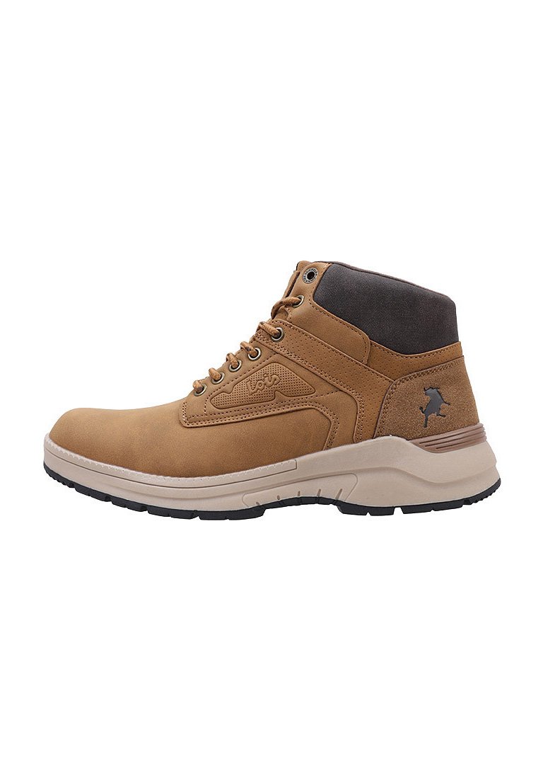 LOIS Jeans Botines con cordones - camel