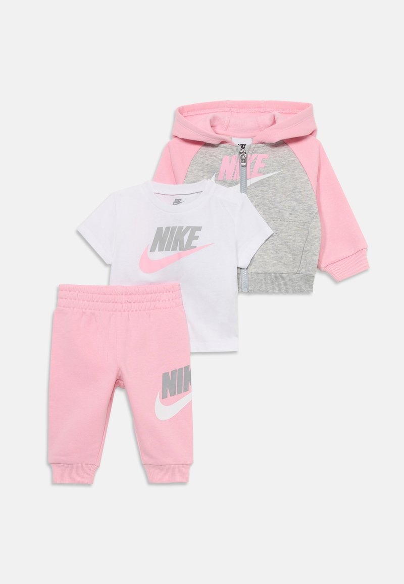 Nike Sportswear COLOR BLOCKED SET UNISEX - Survêtement - medium soft pink