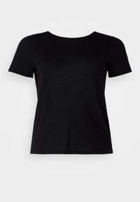 CARLEONORA - Camiseta estampada - black