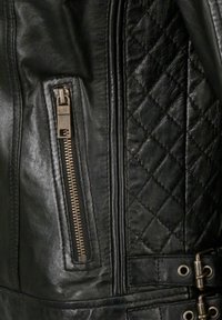 JCC Leren jas - black