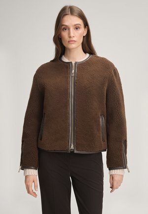 LISA - Lederjacke - braun