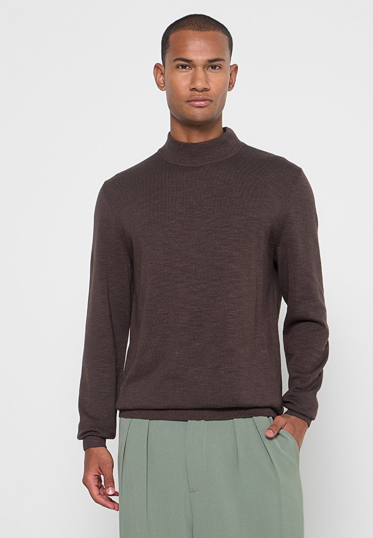 PROFUOMO Trui donkerbruin
