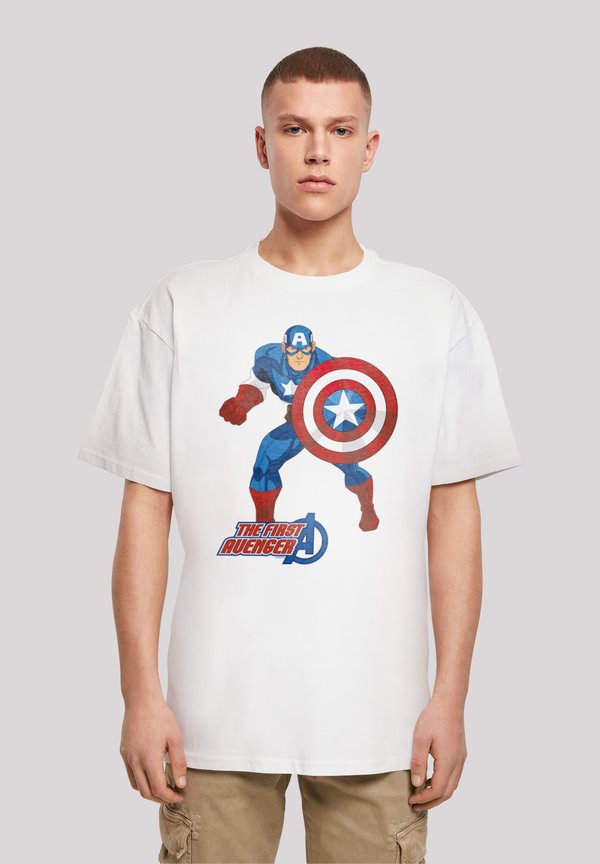 MARVEL AVENGERS CAPTAIN AMERICA THE FIRST AVENGER COLOR - T-Shirt print