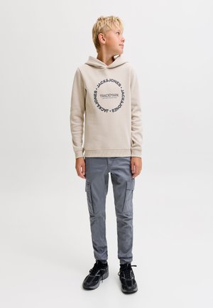 Jack & Jones Junior, SLIM FIT TROUSERS SLIM FIT TROUSERS JUNIOR - Pantalones cargo - turbulence