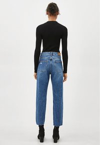 Bershka Straight leg jeans - blue denim