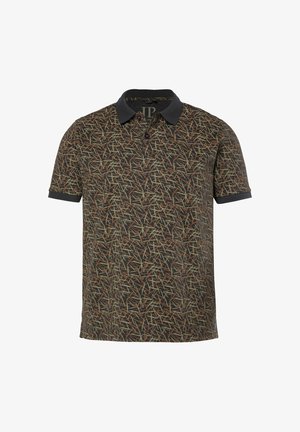 JP1880, POLO SHIRT, SHORT SLEEVE, JERSEY, ALL-OVER PRINT, UP TO 8XL - Poloshirts - black grey