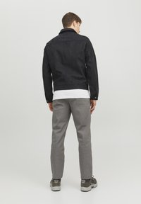 Jack & Jones PREMIUM JJEPAYTON JACKET - Kunstnahast jakk - jet black