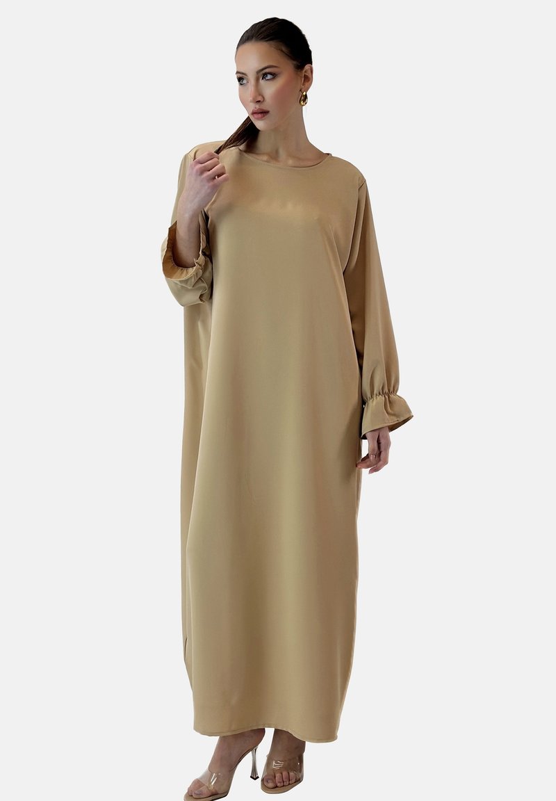 Elara ABAYA - Maxikleid - dunkelbeige