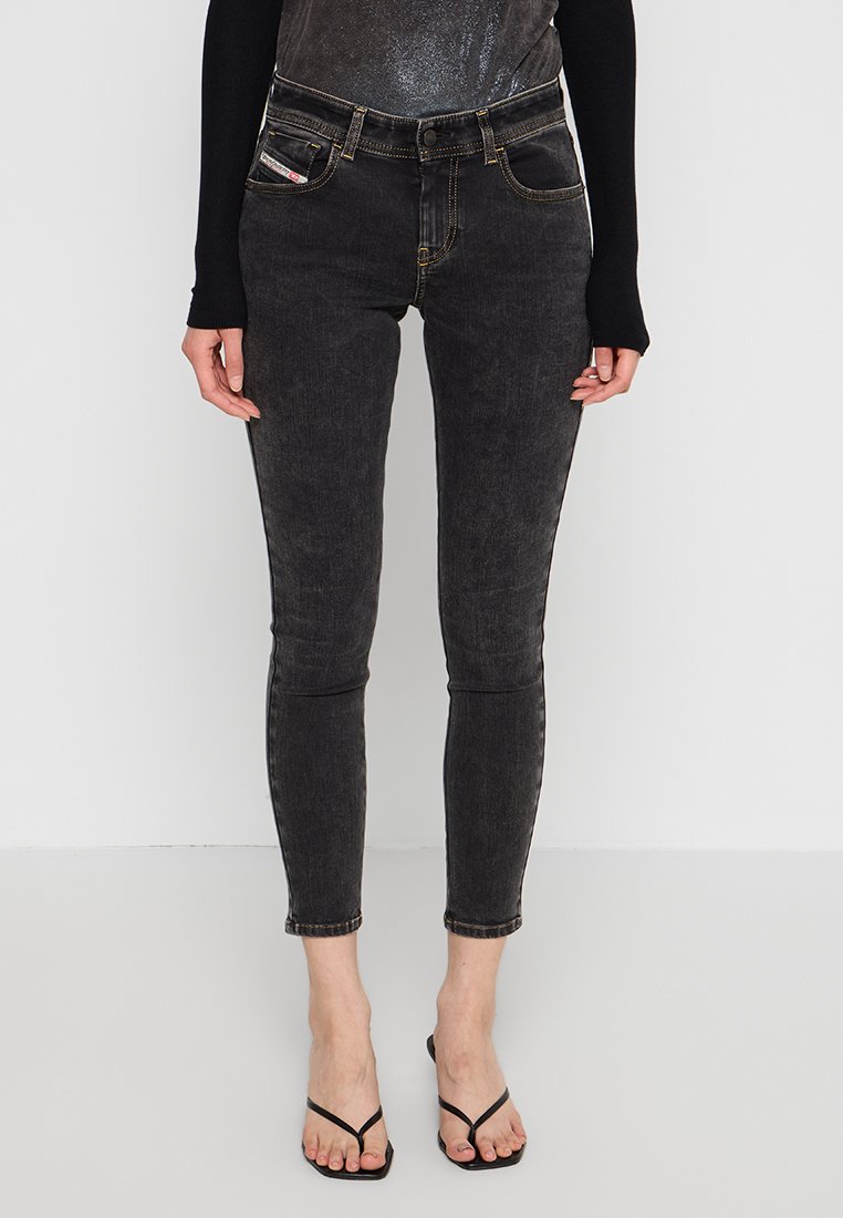 Diesel Jeans Skinny Fit zwart
