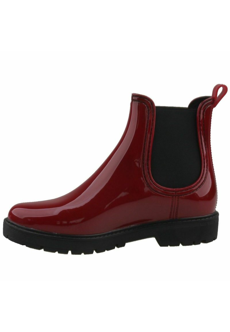 Damen Ankle Boots | Mustang Stiefelette rot - QK53372 Damen Ankle Boots | Mustang Stiefelette rot - QK53372