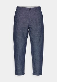 Selected Homme Tygbyxor - dark blue