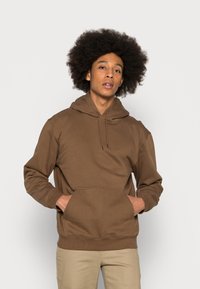 Weekday STANDARD HOODIE - Sweatshirt com capuz - brown