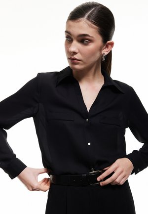 LONG SLEEVE - Camicia - black