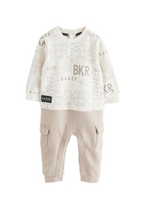 Baker by Ted Baker REGULAR FIT - LONG SLEEVE - Jumpsuit - stone