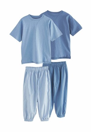 SHORT SLEEVE LONG BOTTOMS 2 PACK - Set lenjerie de noapte - blue grey