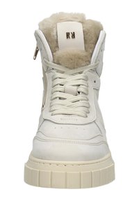 Red-Rag HOOG - Enkellaarsjes met plateauzool - beige