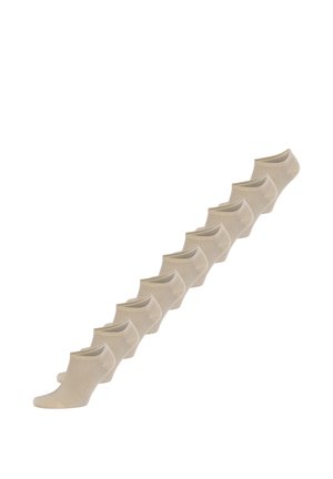 9-PACK - Calze - beige/grau