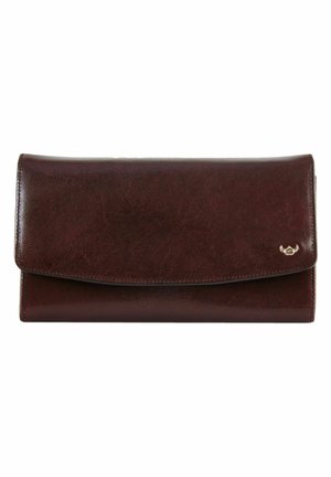 Portefeuille Porte-monnaie Vintage GOLDEN HEAD En Cuir Noir - Occasion, Style Rétro