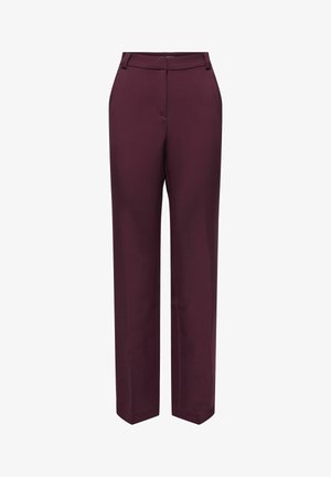 ONLY, CLASSIC TROUSERS ONLASTRID FLARED FIT CLASSIC TROUSERS - Pantalon classique - winetasting