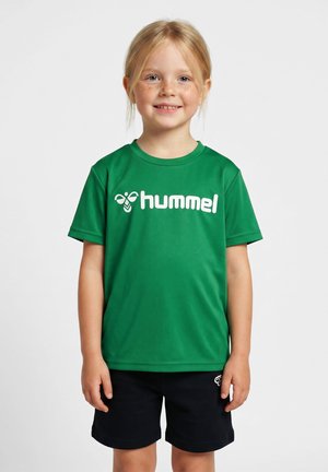Hummel, LOGO - T-shirts print - jelly bean