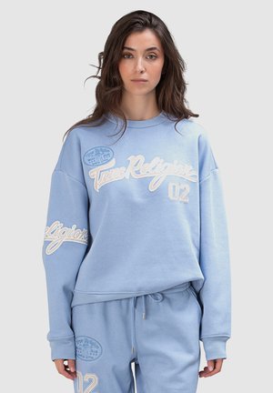 EMBROIDERY - Sweatshirt - brunnera blue
