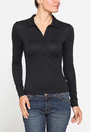 Carrera Jeans, POLO LONG SLEEVE - Polo - black