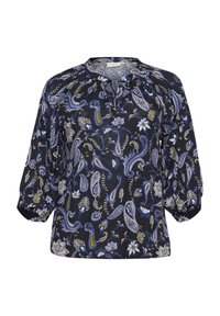 FRIA  - Blusa - black blue paisley print