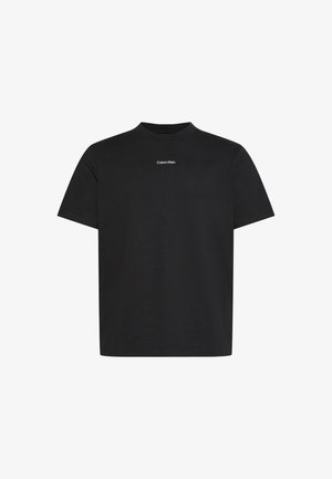 Calvin Klein Jeans, EASY RETRO BACK - Μπλουζάκι με στάμπα - black