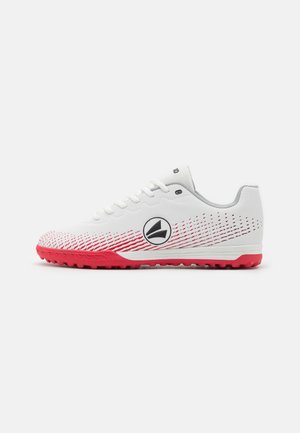 SKILL - Chaussures de foot multicrampons - white/fiery red