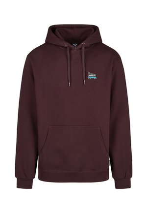 Iriedaily, IRIEDAILY HOODIE SMOKIN VAN - Kapuzenpullover - aubergine